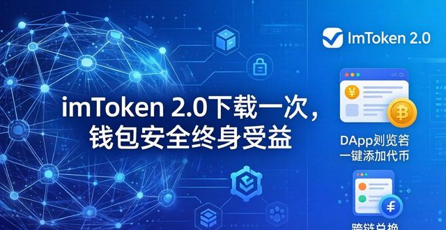 imToken 2.0多链钱包去中心化交易资产观察_6. imToken 2.0版：一次下载，终身受益的选择_imToken 2.0私钥本地加密交易签名硬件钱包安全特性